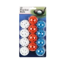Intech Golf Practice Balls With Holes (12 Pack) -Golf Club Sales i99020