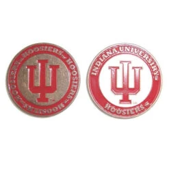 NCAA Double Sided Collegiate Golf Ball Marker Coins -Golf Club Sales indiana