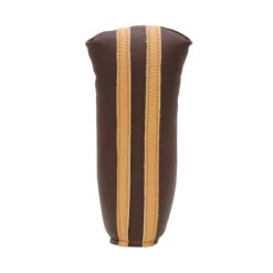 Sahara Retro Vintage Blade Putter Headcovers -Golf Club Sales retro putter hc brown tan top