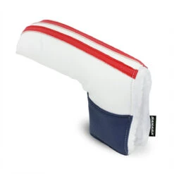 Sahara Retro Vintage Blade Putter Headcovers -Golf Club Sales retro putter hc red white blue